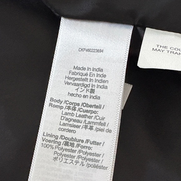 Madewell Black Leather Moto Jacket - Picture 6 of 6